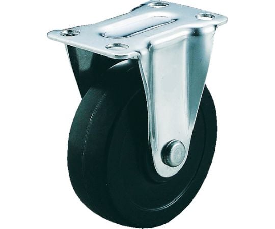 キャスター TYSシリーズ ハードゴムキャスター固定Φ75