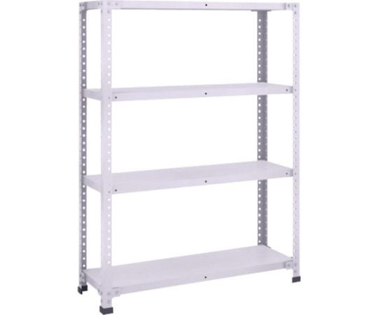 軽量150型中棚ボルトレス棚 W900XD300XH1200 4段