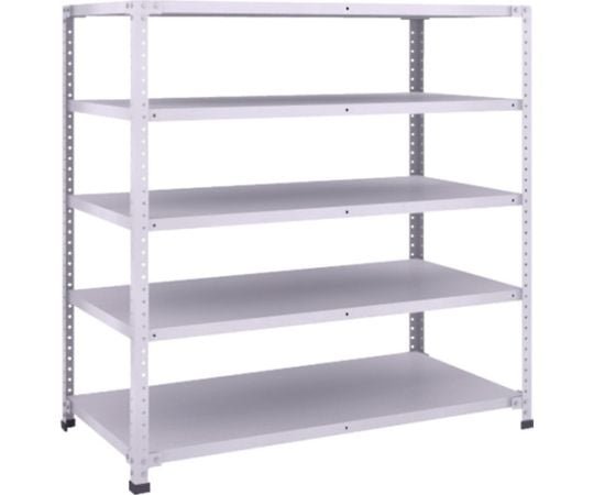 軽量150型中棚ボルトレス棚 W1200XD600XH1200 5段