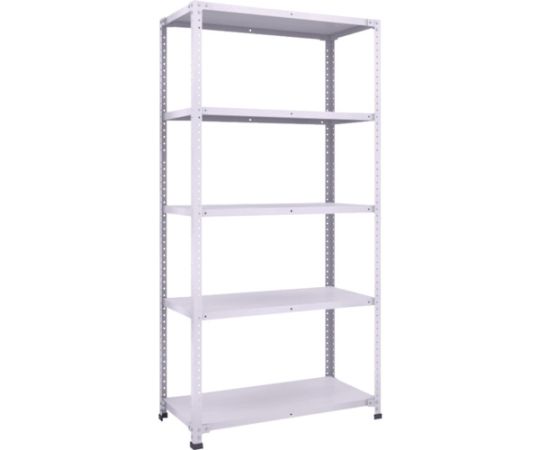 軽量150型中棚ボルトレス棚 W900XD450XH1800 5段