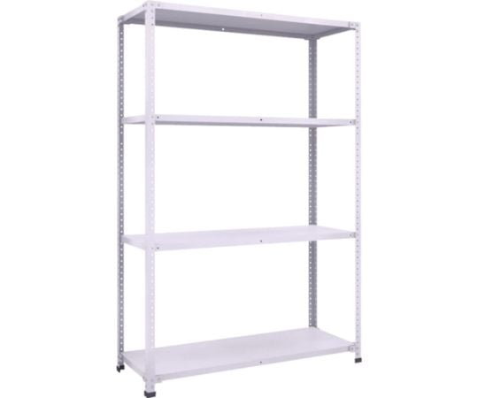 軽量150型中棚ボルトレス棚 W1200XD450XH1800 4段