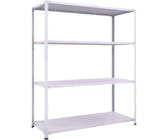 軽量150型中棚ボルトレス棚 W1500XD600XH1800 4段