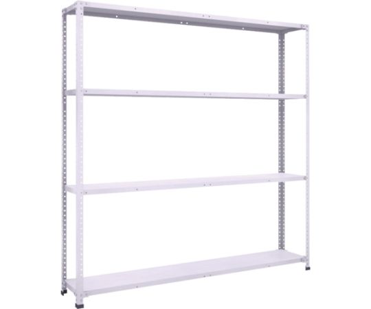 軽量150型中棚ボルトレス棚 W1800XD300XH1800 4段