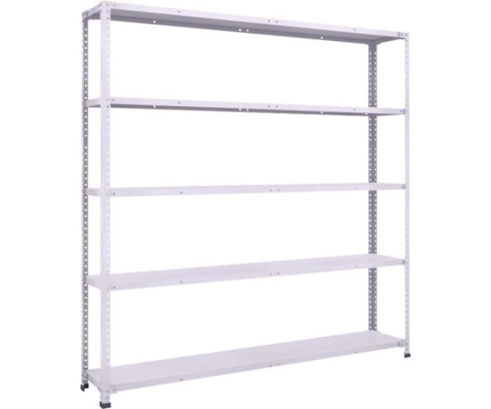 軽量150型中棚ボルトレス棚 W1800XD300XH1800 5段