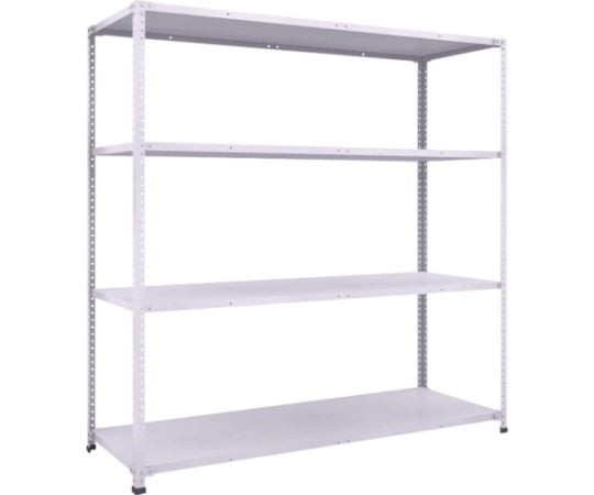 軽量150型中棚ボルトレス棚 W1800XD600XH1800 4段
