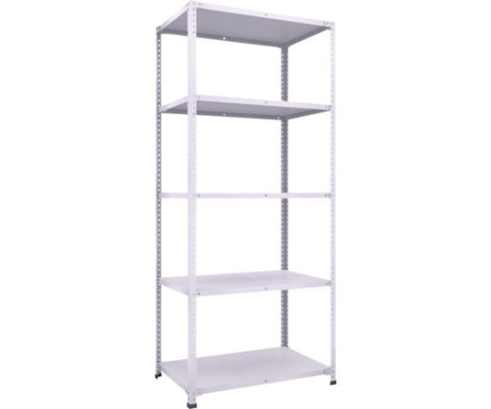 軽量150型中棚ボルトレス棚 W900XD600XH2100 5段