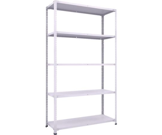 軽量150型中棚ボルトレス棚 W1200XD450XH2100 5段
