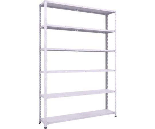 軽量150型中棚ボルトレス棚 W1500XD300XH2100 6段