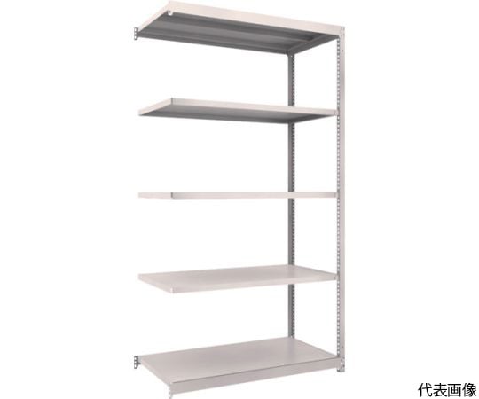 スチールラック M1.5型軽中量棚 1160X595XH2100 5段連結 ネオグレー