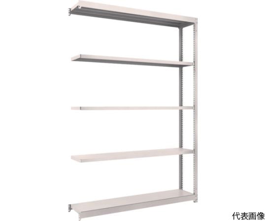 スチールラック M1.5型軽中量棚 1460X295XH2100 5段連結 ネオグレー
