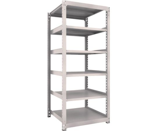 スチールラック M3型中量棚 900×921×H2100 6段 単体 ネオグレー