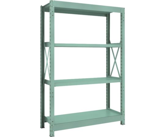 R3型中量棚　1200X450XH1800　4段　単体