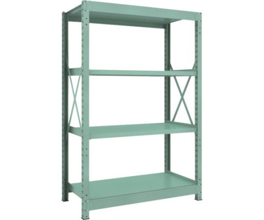 R3型中量棚　1200X600XH1800　4段　単体