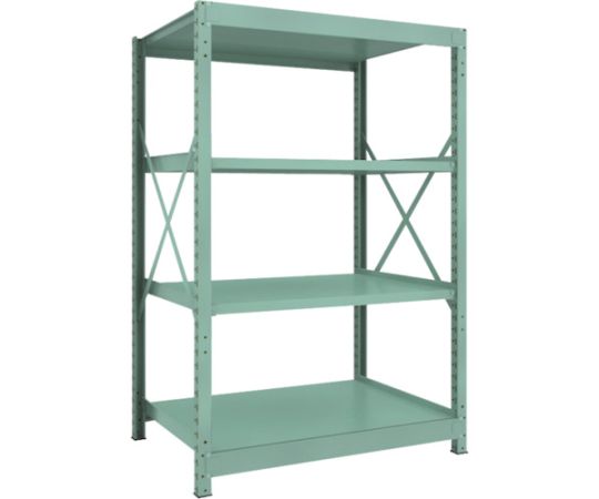 R3型中量棚 1200X900XH1800 4段 単体