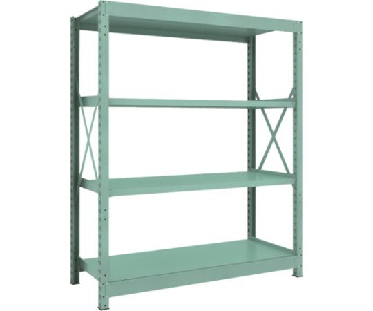 R3型中量棚　1500X600XH1800　4段　単体