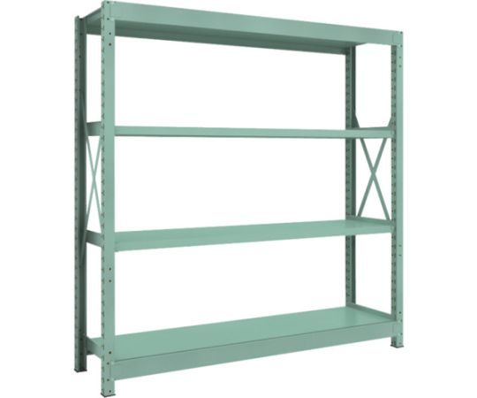 R3型中量棚　1800X450XH1800　4段　単体