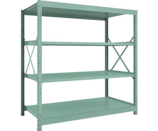 R3型中量棚 1800X900XH1800 4段 単体