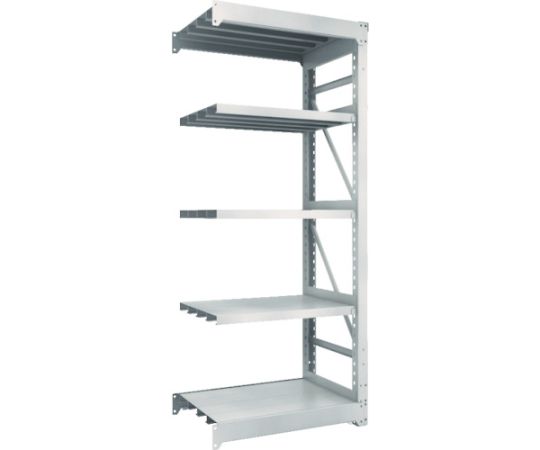 M10型重量棚　900X620XH2100　5段　連結　ネオグレー