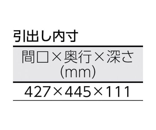 AE型作業台　1800X750XH740　1段引出付　YG色　AE-1800F1 YG