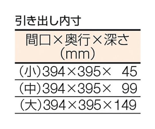 61-3066-26 LEWR型作業台 1800X750XH740 3段キャビネット付 LEWR