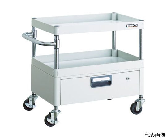 フェニックスワゴン 省音 750X500XH740 1段引出付 W色