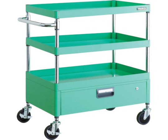 フェニックスワゴン 省音 750X500XH880 1段引出付 YG色