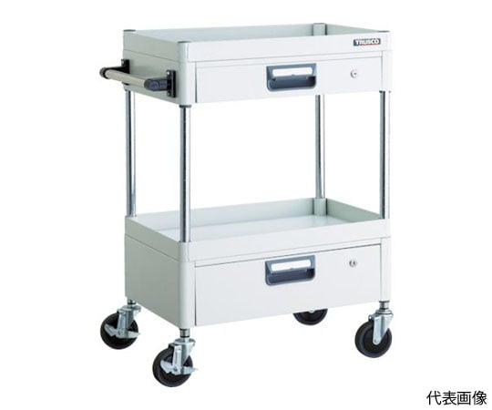 フェニックスワゴン 省音 600X400XH880 引出付 W色