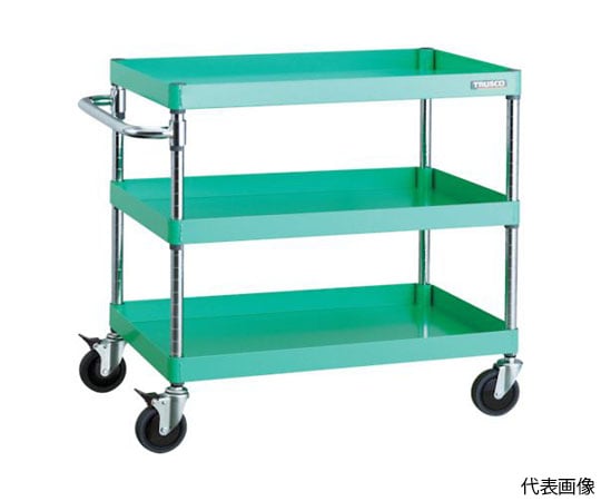 フェニックスワゴン 省音 600X400XH740 3段 YG色