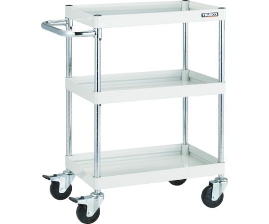 ツールワゴン ファルコンワゴン900X600 ゴム車輪 ホワイト