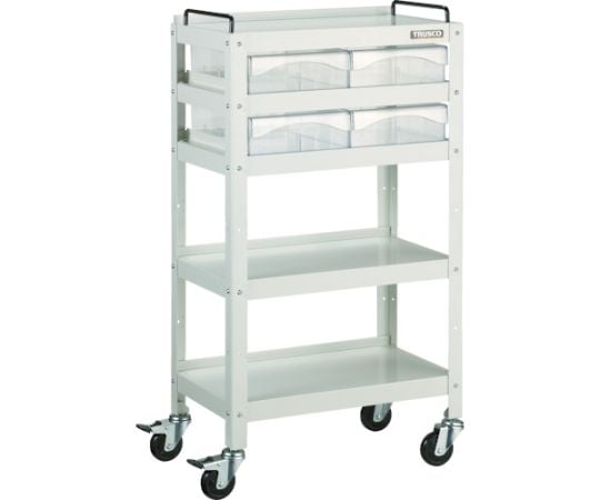 ツールワゴン ファイルラビット 540X330XH970 A4深引出X4