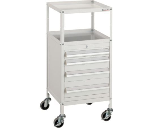 ミニキャビネットワゴン400X440X880LVR-422付　W