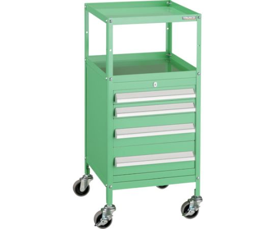 ミニキャビネットワゴン400X440X880LVR-422付　YG