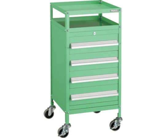 ミニキャビネットワゴン400X440X880LVR-542付　YG