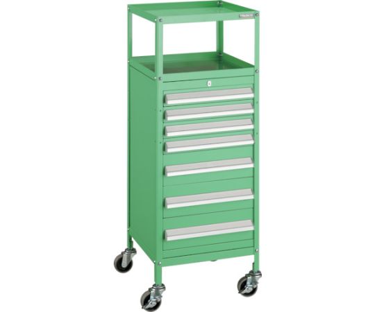 ミニキャビネットワゴン400X440X880LVR-661付　YG