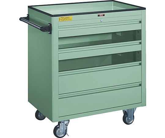 BM2型キャビネットワゴン　750X500XH880　浅2深2