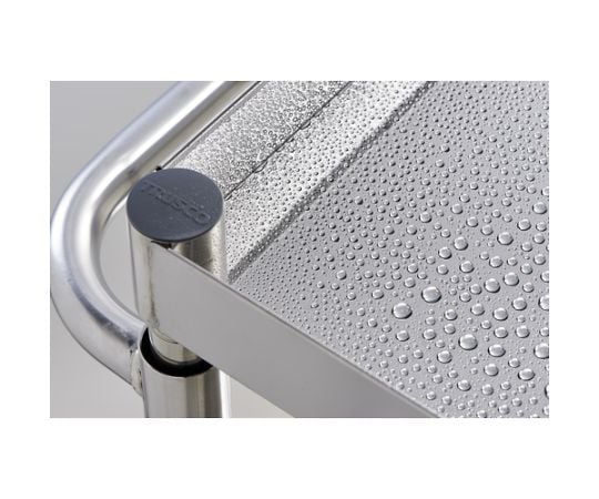 ステンレスワゴン クリーンフェニックスワゴン SUS304 W600×D400×H880 3段 導電性ゴム車輪