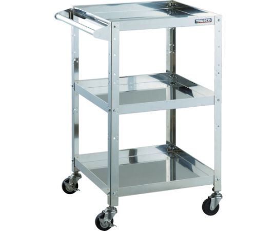 クリーンラビット　75φ導電車SUS金具ハンドル付