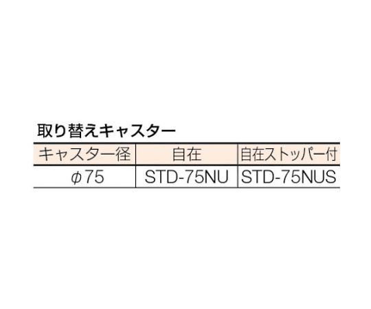 61-3103-58 SUS304ステンレスアングル式ワゴン用棚板 750X500 SUS3-2T