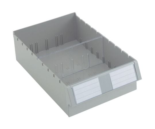 バンラックケースL型引出し　内寸242X407XH108　ネオグレー