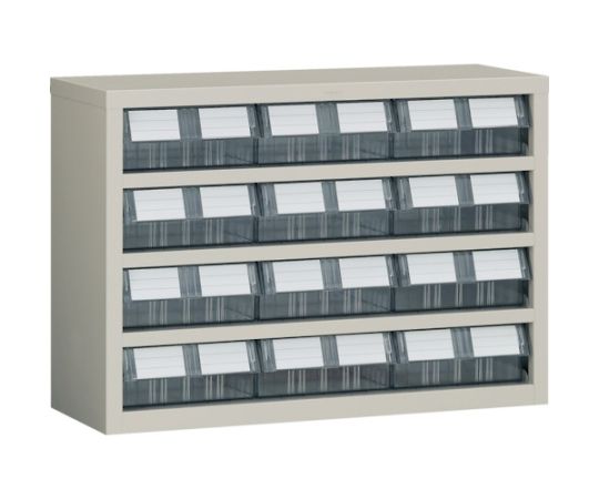 横型バンラックケースM型　854X307XH609　3列4段