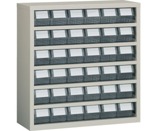 横型バンラックケースM型　854X307XH890　6列6段