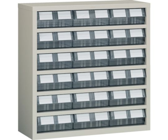 横型バンラックケースM型　854X307XH890　3列6段