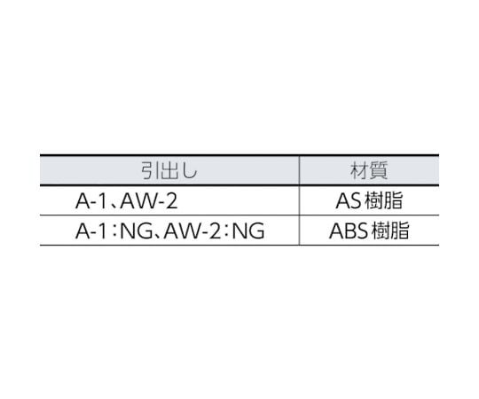 TRUSCO中山 TRUSCO 引き出しユニット 553X307XH444 A1NGX20 VA-45A