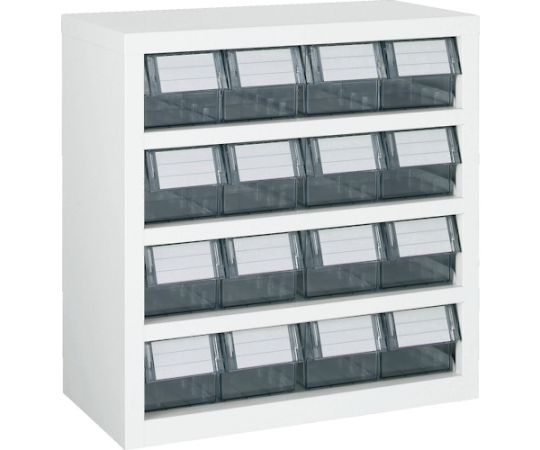 横型バンラックケースM型　592X307XH609　4列4段　W