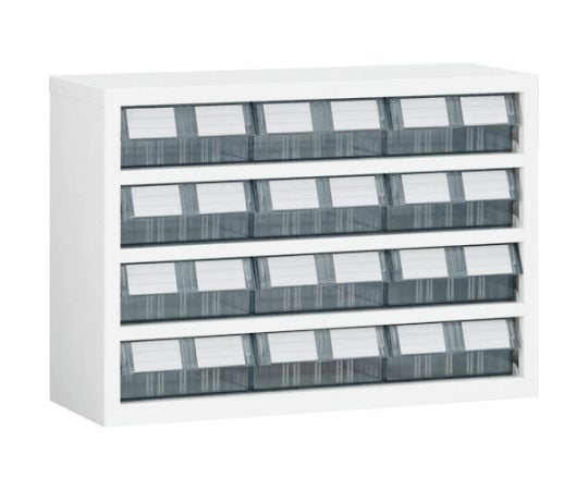 横型バンラックケースM型　854X307XH609　3列4段　W