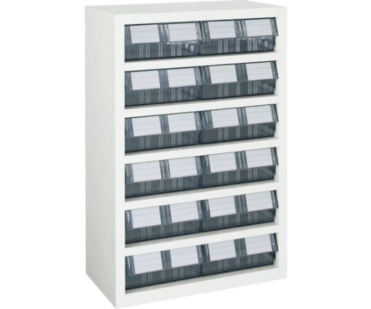 横型バンラックケースM型　592X307XH890　2列6段　W