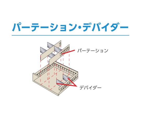 トラスコ中山 【個人宅不可】 VR型キャビネット コンビ 767X500XH880 8