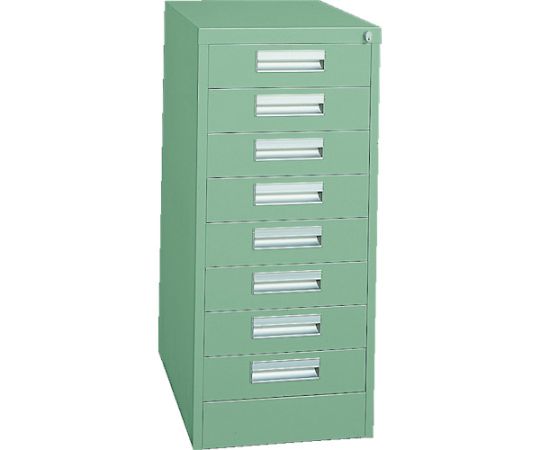 VR型キャビネット　393X500XH880　引出8段　GN