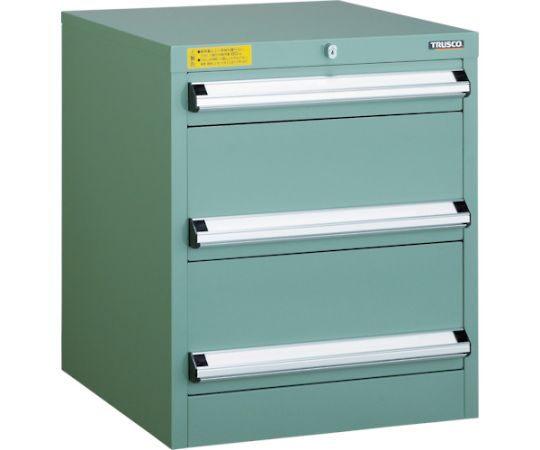 VE5S型キャビネット　500X550XH600　引出3段