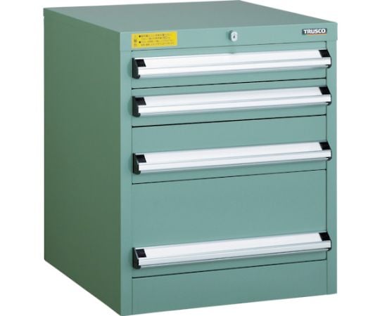 VE5S型キャビネット　500X550XH600　引出4段